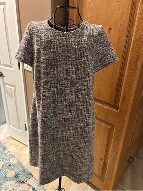 Black and White (with specs of color)Women's Casual Dress